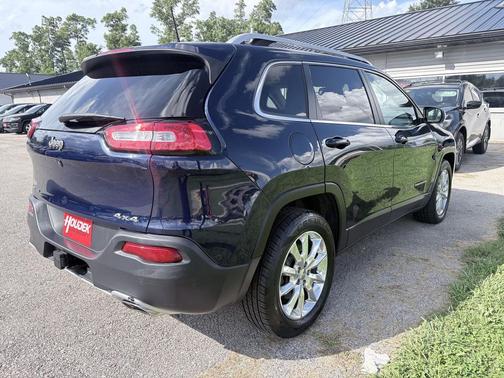 True Blue Pearlcoat 2016 Jeep Cherokee Limited