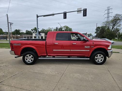 Flame Red Clearcoat 2017 RAM 2500 Lone Star Mega Cab 4x4 6'4' Box