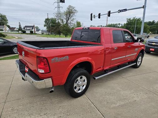 Flame Red Clearcoat 2017 RAM 2500 Lone Star Mega Cab 4x4 6'4' Box