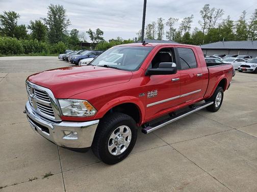 Flame Red Clearcoat 2017 RAM 2500 Lone Star Mega Cab 4x4 6'4' Box