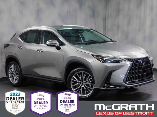 Atomic Silver 2026 Lexus NX 350h Premium
