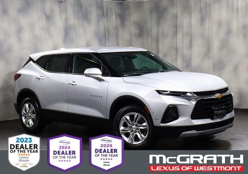 Silver Ice Metallic 2022 Chevrolet Blazer 2LT