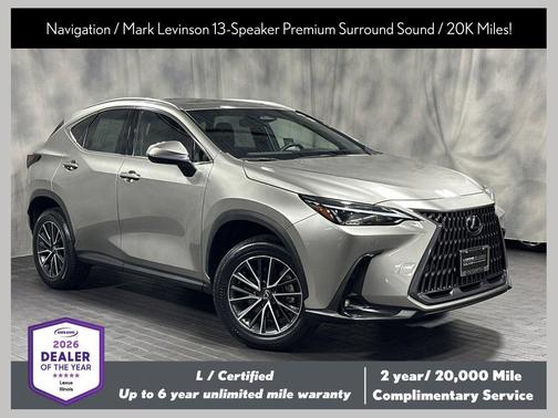 Atomic Silver 2024 Lexus NX 350h Premium