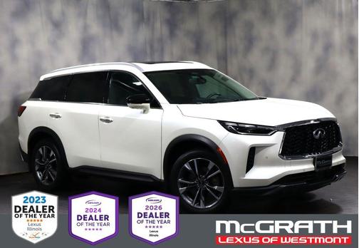 Majestic White 2022 INFINITI QX60 Luxe