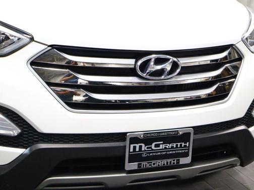 Frost White Pearl 2015 Hyundai Santa Fe Sport 2.0L Turbo