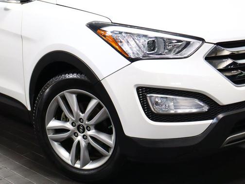 Frost White Pearl 2015 Hyundai Santa Fe Sport 2.0L Turbo