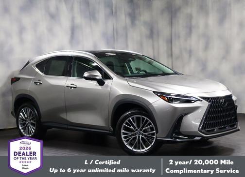 Atomic Silver 2026 Lexus NX 350 Luxury