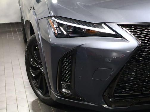 Cloudburst Gray with Obsidian Roof 2024 Lexus UX 250h F Sport