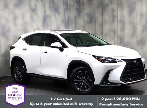 Eminent White Pearl 2022 Lexus NX 350 Premium