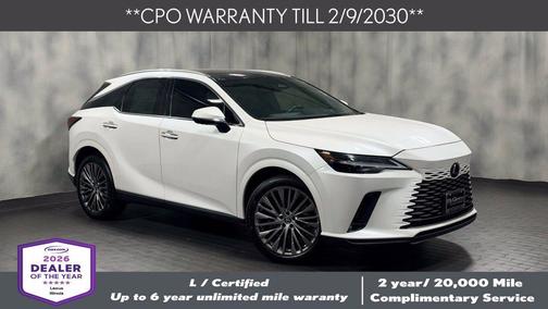 Eminent White Pearl 2024 Lexus RX 350h Luxury