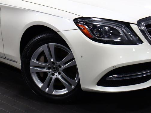 Diamond White 2018 Mercedes-Benz S-Class 4MATIC