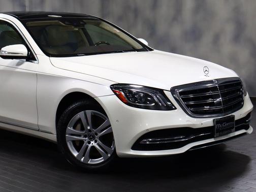 Diamond White 2018 Mercedes-Benz S-Class 4MATIC