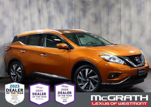 Pacific Sunset Metallic 2015 Nissan Murano Platinum