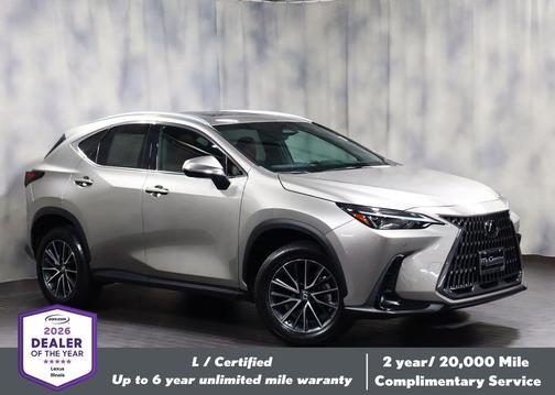 Atomic Silver 2022 Lexus NX 250 Premium