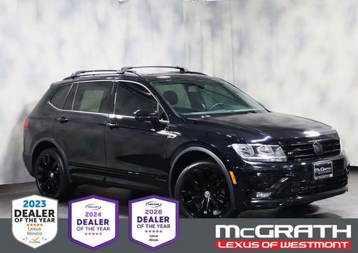 Deep Black 2021 Volkswagen Tiguan 2.0T SE R-Line Black 4MOTION