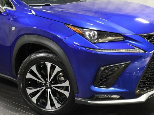 Ultrasonic Blue Mica 2.0 2021 Lexus NX 300 F Sport