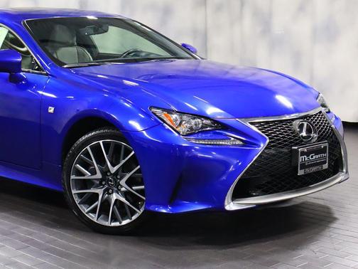 Ultrasonic Blue Mica 2.0 2015 Lexus RC 350 Base