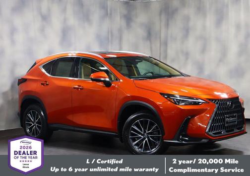 Cadmium Orange 2024 Lexus NX 350 Premium