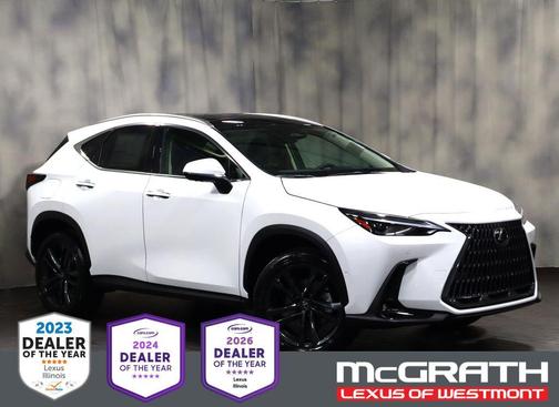Ultra White 2026 Lexus NX 450h+ Luxury
