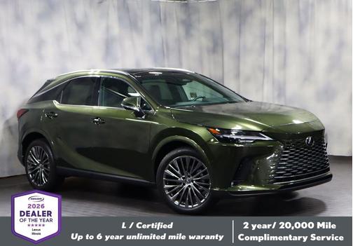 Nori Green Pearl 2025 Lexus RX 350 Luxury