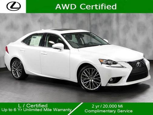 Starfire Pearl 2015 Lexus IS 250 Base