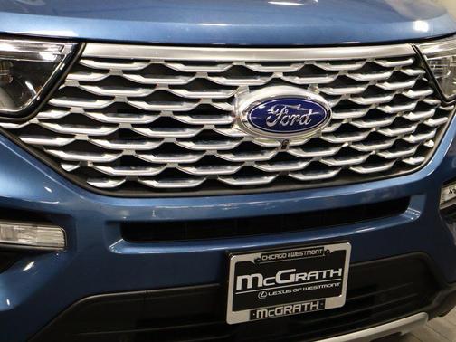 BLUE METALLIC 2020 Ford Explorer Platinum