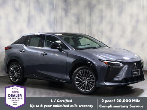 Cloudburst Gray 2023 Lexus RZ 450e Luxury