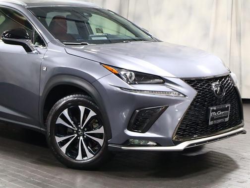Nebula Gray Pearl 2021 Lexus NX 300 F Sport