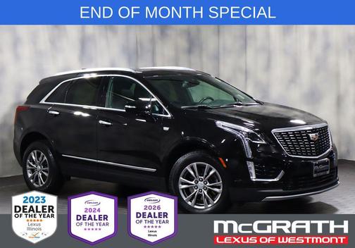 Stellar Black Metallic 2021 Cadillac XT5 Premium Luxury