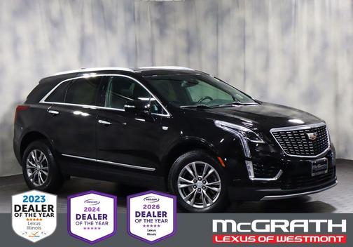 Stellar Black Metallic 2021 Cadillac XT5 Premium Luxury
