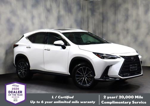 Eminent White Pearl 2025 Lexus NX 350 350 Base