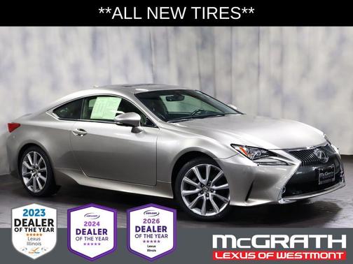Atomic Silver 2015 Lexus RC 350 Base