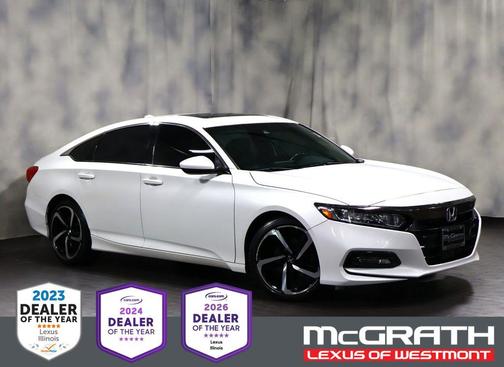 Platinum White Pearl 2020 Honda Accord Sport 2.0T