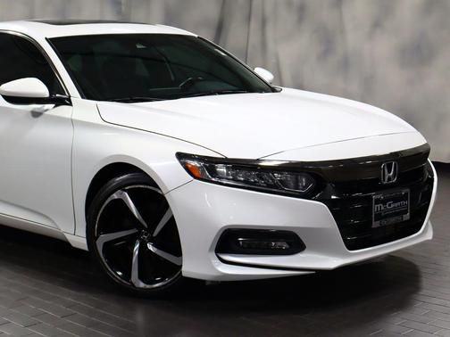 Platinum White Pearl 2020 Honda Accord Sport 2.0T