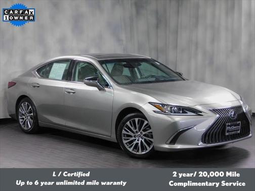 Atomic Silver 2020 Lexus ES 350 Base
