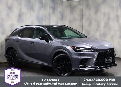 Nebula Gray Pearl 2023 Lexus RX 500h F SPORT Performance