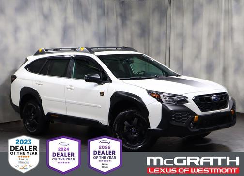 Crystal White Pearl 2024 Subaru Outback Wilderness