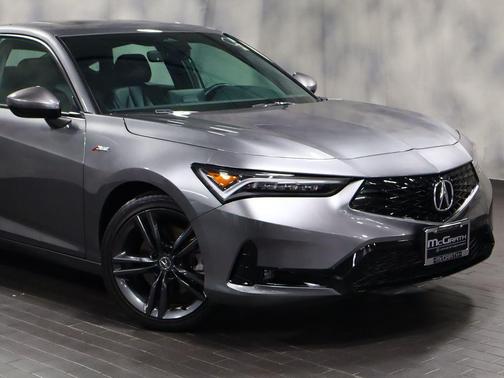 Liquid Carbon Metallic 2023 Acura Integra A-SPEC