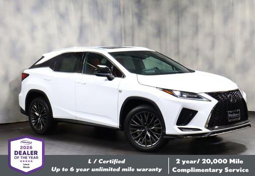 Ultra White 2021 Lexus RX 350 F SPORT Appearance