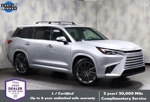 Celestial Silver Metallic 2026 Lexus TX 350 Luxury