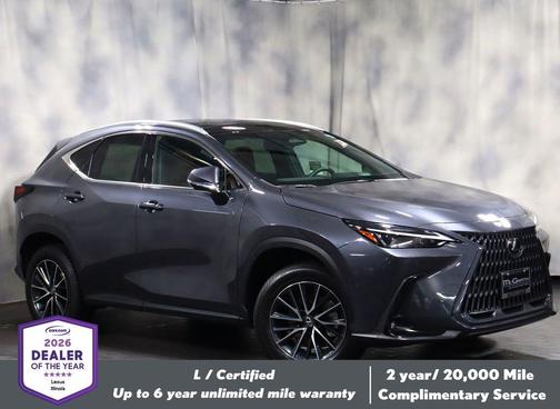 Cloudburst Gray 2024 Lexus NX 350h Luxury