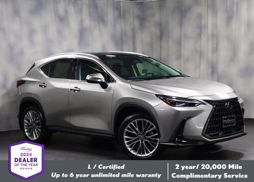Cloudburst Gray 2024 Lexus NX 350h Luxury