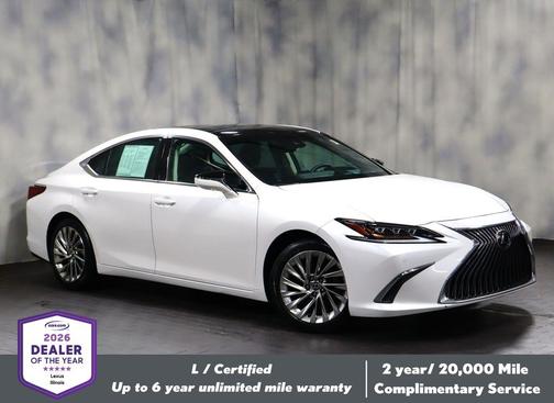 Eminent White Pearl 2020 Lexus ES 350 Ultra Luxury