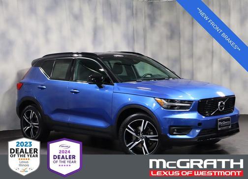 Bursting Blue Metallic 2019 Volvo XC40 T5 R-Design