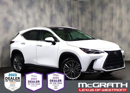Ultra White 2026 Lexus NX 350h Luxury