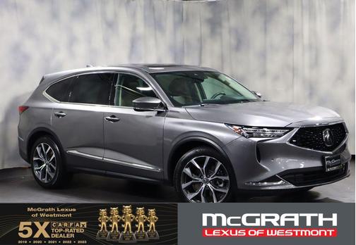 Liquid Carbon Metallic 2023 Acura MDX Technology Package