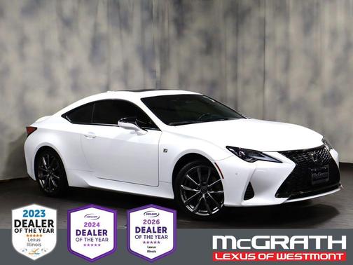 Ultra White 2019 Lexus RC 350 F Sport