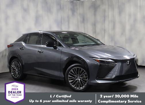 Cloudburst Gray 2023 Lexus RZ 450e Luxury