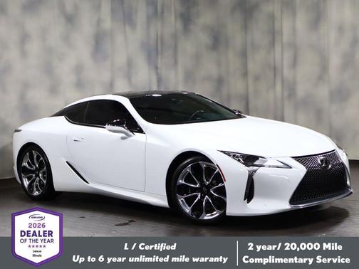 Ultra White 2018 Lexus LC 500 Base