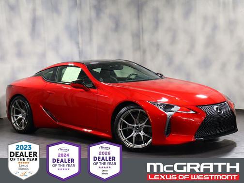 Infrared 2018 Lexus LC 500 Base